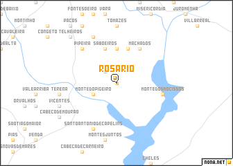 map of Rosário