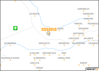 map of Rosario