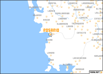 map of Rosario