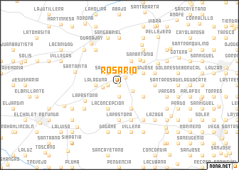 map of Rosario