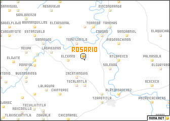 map of Rosario