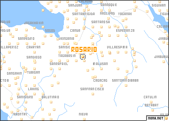 map of Rosario