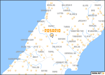 map of Rosario