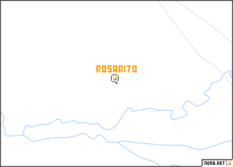 map of Rosarito