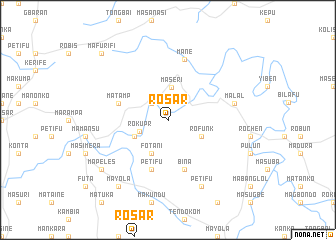 map of Rosar