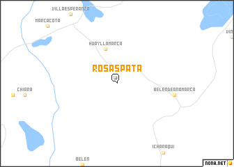 map of Rosaspata