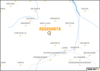 map of Rosaspata