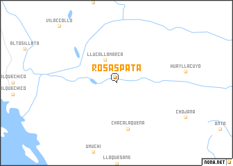 map of Rosaspata