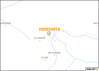 map of Rosaspata