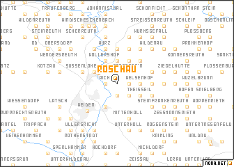 map of Roschau