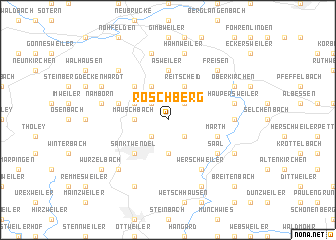 map of Roschberg