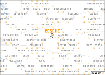map of Rosche
