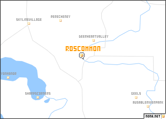 map of Roscommon