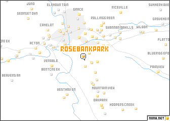 map of Rosebank Park