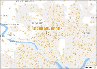 map of Rosedale Park