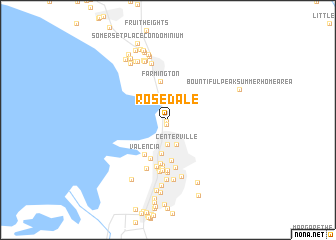 map of Rosedale