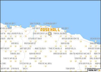 Rose Hall Jamaica Map Rose Hall (Jamaica) map   nona.net