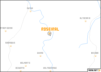 map of Roseiral