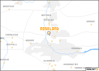 map of Roseland