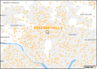 map of Rosemary Hills