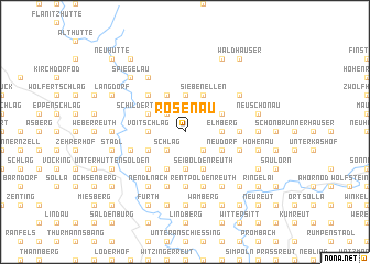 map of Rosenau