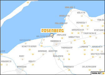 map of (( Rosenberg ))