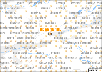 map of Rosendahl