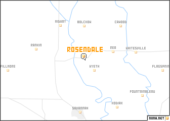 map of Rosendale