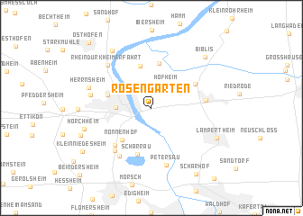map of Rosengarten