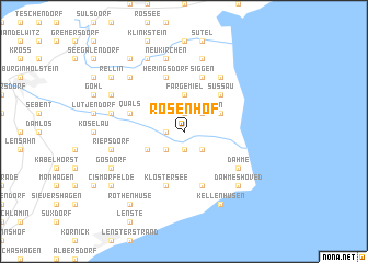 map of Rosenhof