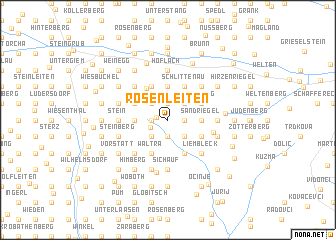 map of Rosenleiten