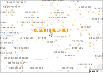 map of Rosenthalerhof