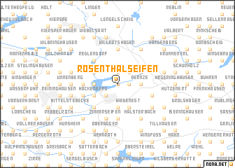 map of Rosenthalseifen