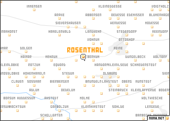 map of Rosenthal