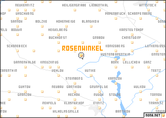 map of Rosenwinkel