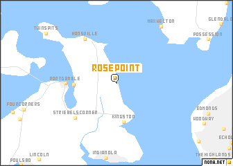 map of Rose Point