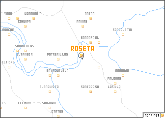 map of Roseta