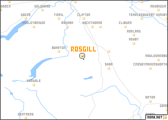 map of Rosgill