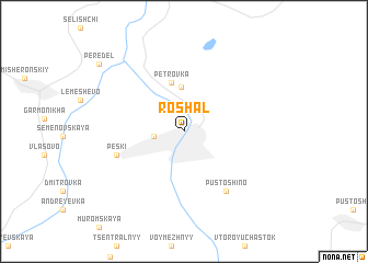 map of Roshal\