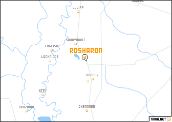 map of Rosharon