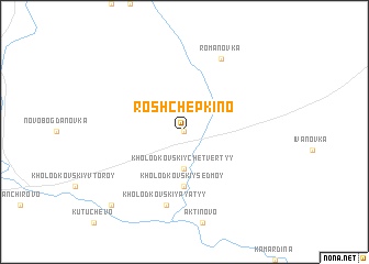 map of Roshchepkino