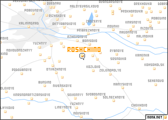 map of Roshchino