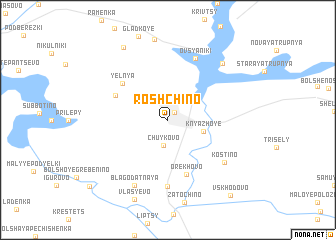 map of Roshchino