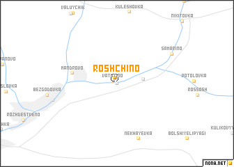 map of Roshchino