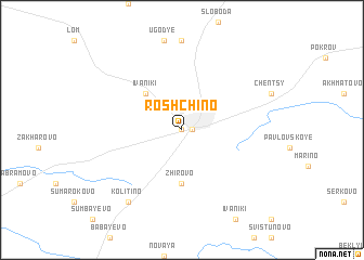 map of Roshchino