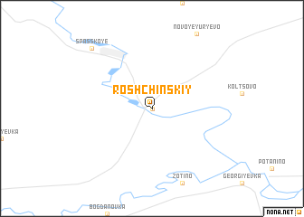 map of Roshchinskiy