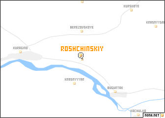 map of Roshchinskiy
