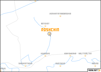 map of Roshchin