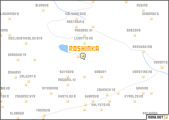 map of Roshinka
