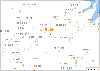 map of Rosh